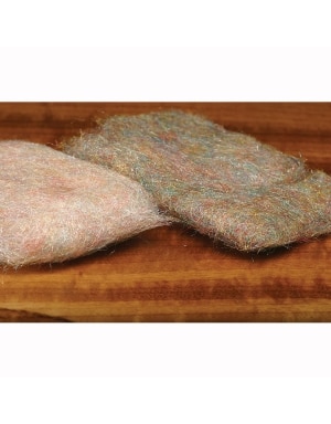 Hareline Dubbin Rainbow Scud Dub in Light Rainbow